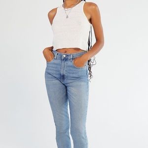 BDG High-Waisted Girlfriend Jean - Light Wash